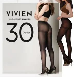 [비비안](의정부점)[행사단품] 30데니아 반투명 타이즈 블랙 베이지 색상 TS0412