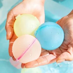 여름 물놀이 실리콘 물풍선 6색세트 목욕 실리콘물풍선 목욕놀이 물놀이용품
