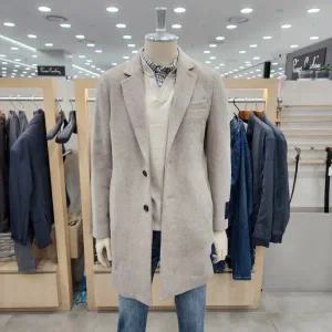 [올젠]캐시미어 혼방 체스터 코트/울혼방 싱글코트/가벼운 원단감 ZOE4CG1301