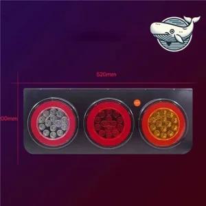 자동차 LED 후미등 차량용 사각형 고광량 대성부품 빌스콘티 브레이크등 테일게이트램프