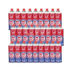 부탄가스 캠핑버너 휴대용 가스버너 넘버원 썬 28개입 SUN