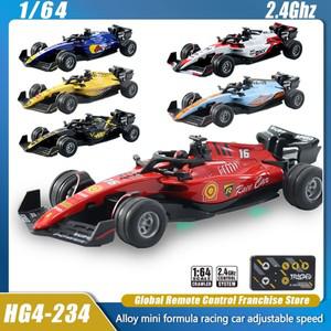 RC카 자동차 오토바이 모형 무선 조정 오프로드 드리프트 미니 포크레인 1:64 F1 RC 포뮬러 레이싱카 미니