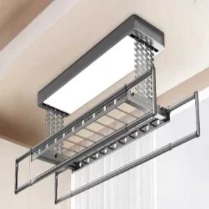 전동 빨래 건조대 시스템 리모콘 천정형 스마트건조