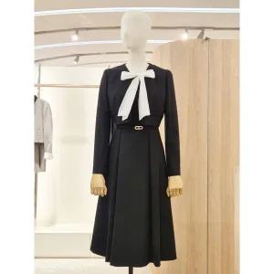 갤러리아 [25겨울][N832]리본타이 벨티드 원피스(NWOPPL0100)