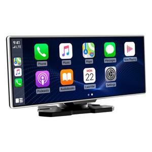 11 26인치 모니터 무선 안드로이드 기능 플레이어 지원 운전 와이드스크린 멀티미디어 카플레이 기록기 HD 터치스크린