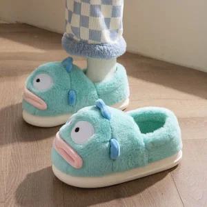 한교동 실내화 방한 룸 털실내화 겨울 거실 학생 실내 사무실 푹신한 슬리퍼