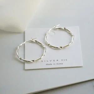 [콩심팥심]SE029 925 순은 귀걸이