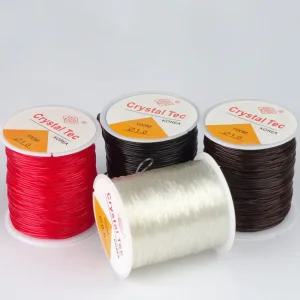 염주실 불교 고무줄 목주 손가락 염주줄 끈 팔찌 염주 기도