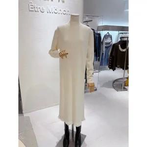 갤러리아 태슬 롱 니트 원피스(GT9OP001B)