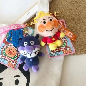 호빵맨 동전지갑 키링 열쇠고리 소품 수납 귀여운 자동차 펜던트 가방 장식