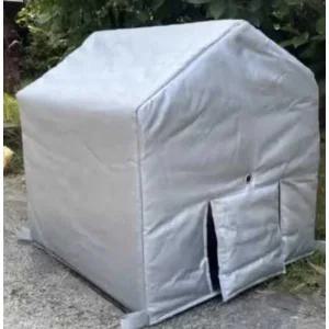 길냥이텐트 보온 방풍 방한 집 텐트 비닐