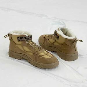 방한 워커 털안감 남성 키높이 겨울 한파 보온 신발 전투화 군화