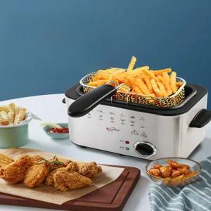 전기 튀김기 치킨 돈까스 튀김통 분리솥 닭튀김 새우 튀기기 감자튀김 가정용