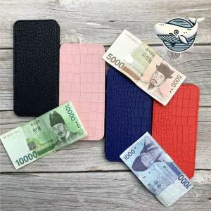 [콩심팥심]골프 라운드 머니클립 지갑 다용도 지갑 수납