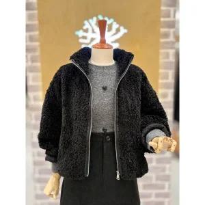 [레코브](타임스퀘어점패션관)덤블 집업 무스탕자켓(LC31EZJK602X)