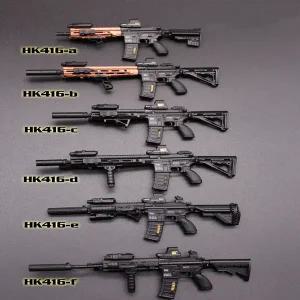 존윅권총 비비탄권총 전동건 MINITIMES 1/6 스케일 액세서리 군인 장난감 HK416 12 인형용 총 모델