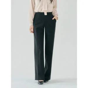 [하프클럽/더웨이나인]빅사이즈 편한 슬랙스 밴딩 롱 숏 정장 바지