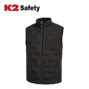 K2세이프티 산업현장 보온 핫조끼 남성 발열조끼 보온성