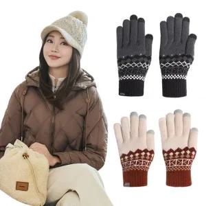 콜핑 남여 겨울 부드러운 등산 니트 장갑 균일가 4종