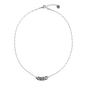 [제이반스][Jbans Classic] 05라운드 플랫센티포인트 체인목걸이 (C2503-AN939_SV)