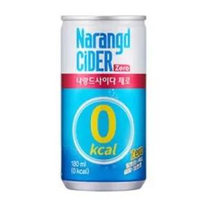 나랑드 사이다 제로 180ml 90캔