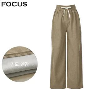 [포커스] 사이드 라인 코듀로이 기모 팬츠_VF5W1PT7151