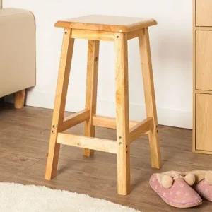 60cm 원목 사각 선반 겸 의자/인테리어 스툴 보조의자