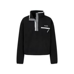 [컬럼비아] 여성 헬베시아 II 크롭 하프스냅 후리스 풀오버 FM1AR7330-008