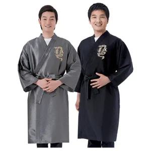 라인 황제 가운/손님/미용/마사지/염색/피부