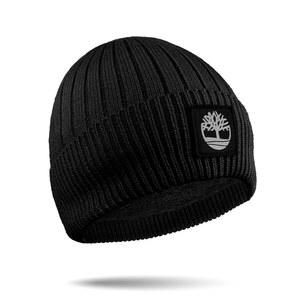 팀버랜드 여성용 립 코어 비니 - 부드러운 니트 겨울 모자, 스트레치 핏, 텍스처, 추운 날씨를 위한 접이식 커프