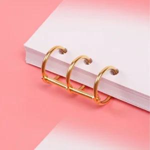 [제이커머스]3공 루즈링 셀프 메탈 제본링 4p 바인더링 노트 20mm 셀프제본 책제본 교과서제본 링제본 제본