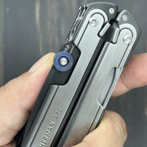 티타늄지팡이 1개 황동 또는 티타늄 합금 불릿 프라이머 스타일 썸 그립 나사 고정식 EasyOpen MOD 레더맨 ARC DIY 액세서리용