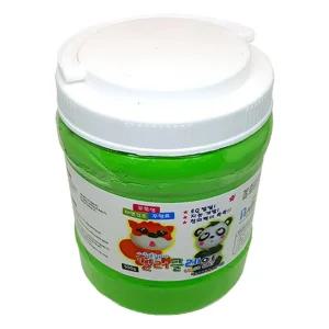 (색상:색상 (초록))컬러클레이 500g 용기유아미술 소근육발달 촉각놀이 집콕 점토 신나는 재미있는 재미있
