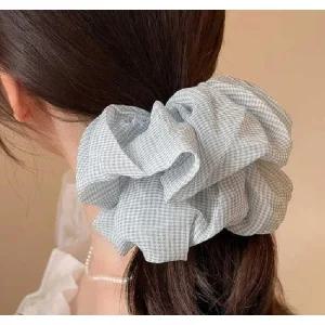 체크빅 머리끈 헤어끈 헤어밴드 ST111 곱창밴드