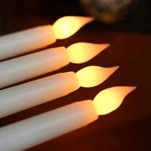 촛불 교회 꺼지지않는 LED 6개세트 소원양초 피가짜초 크리스마스소품 LED초 장식초 성탄절파티용품 캔들라