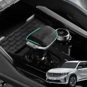 그랑 콜레오스 스웨이드 기어봉 튜닝 몰딩 차량튜닝용품