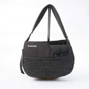 [콩심팥심]강아지 반려동물 다크그레이 헤이븐 이동 가방 슬링백