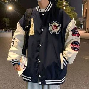 남성 데일리 블루종 아우터 야구점퍼 겨울 디자
