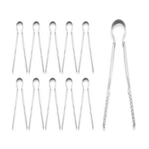 스텐 미니 악어 얼음 집게 주방용 요리 음식 치킨10개