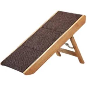 세븐펫 반려동물 계단 강아지 원목 슬라이드 스텝