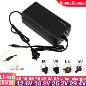 12.6V 16.8V 25.2V 29.4V 1A 2A 3A 5A 10A 리튬 배터리 충전기 3S 4S 6S 7S 12V 14.8V 24V 29V 배터리 팩에
