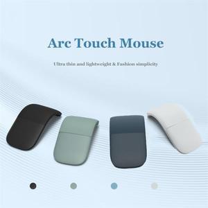 Microsoft Surface 용 Bluetooth Arc 터치 마우스 무선 접이식 인체 공학적 컴퓨터 3D 음소거 레이저 PC 노