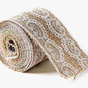 황마 원단 재료 북유럽풍 황마레이스 빈티지 패브릭