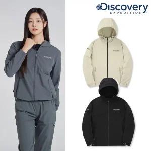 [디스커버리](광주신세계)[24F/W] 디스커버리 DWTR34044 여성 우븐 에센셜 트레이닝 바람막이 후드 자켓
