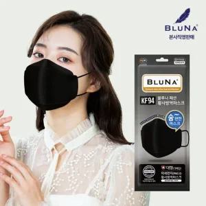 블루나 KF94 마스크 대형 블랙 30매