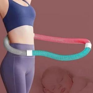 슬림운동 실내 훌라후프 무소음 휴대용 스프링 (49OqG)