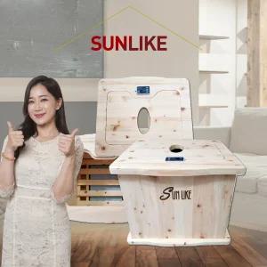 [ 썬라이크 원적외선 좌훈 족욕기 ] 편백나무 피톤치드