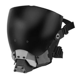 사이버펑크 기계 과학 소설 하프 헬멧 롤플레잉 마스크 테크놀로지 감각 의상 액세서리 (남성 여성