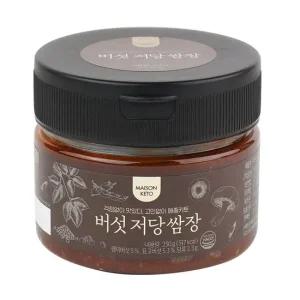 [이순규전통장] 버섯저당쌈장 250g - 버섯 저당 맛있는 고기쌈장 담백 소스 된장 양념 선물 부모님선물