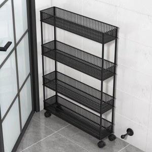 문뒤 수납장 틈새 슬림장 벽걸이 서랍 3단 선반 얇은 문걸이